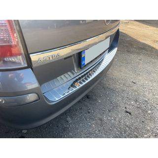 Zaščitna letev zadnjega odbijača OmsaLine sijaj (SW, nerjaveče jeklo) Opel Astra H 2004–2013 fotografija 3