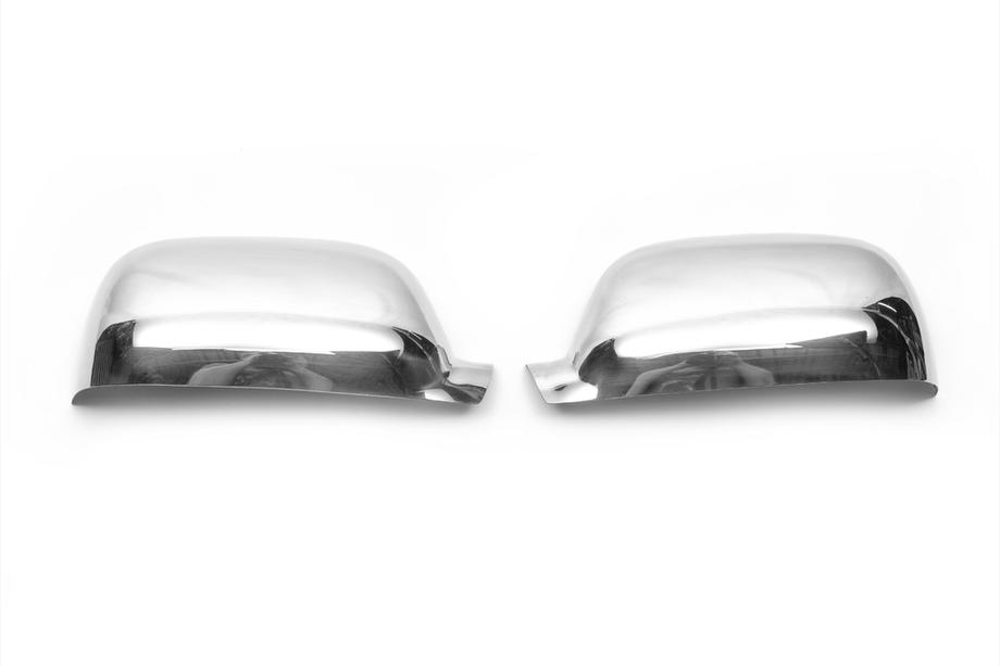 Volkswagen Touareg 2002–2010 Nerjavni pokrovi ogledal 2003-2007 (2 kos) Fotografija 4