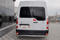 Renault Master 2011–2023 Zadnji zaščitni lok (nerjavno jeklo) fotografija 1
