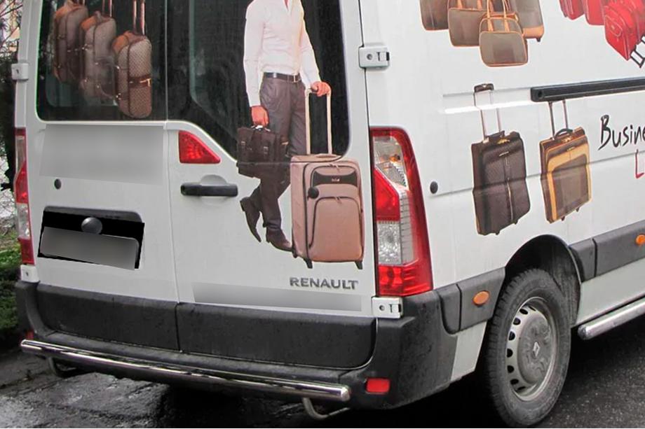 Renault Master 2011–2023 Zadnji zaščitni lok (nerjavno jeklo) Fotografija 2