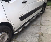 Renault Master 2011–2023 Premium bočne stopnice (2 kosa, nerjavno jeklo) fotografija 2
