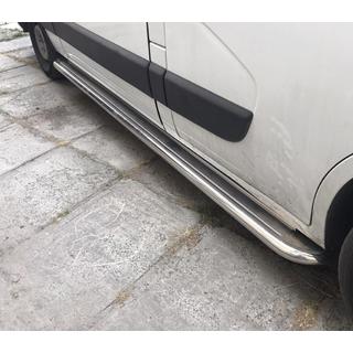 Premium bočne stopnice (2 kosa, nerjavno jeklo) fotografija 4