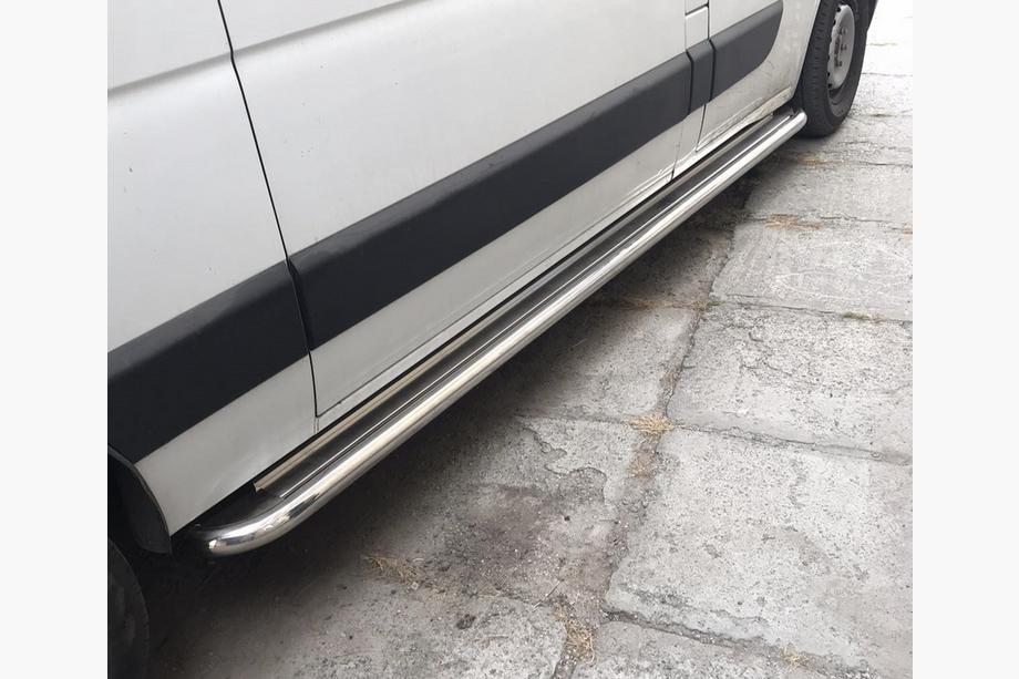 Renault Master 2011–2023 Premium bočne stopnice (2 kosa, nerjavno jeklo) Image