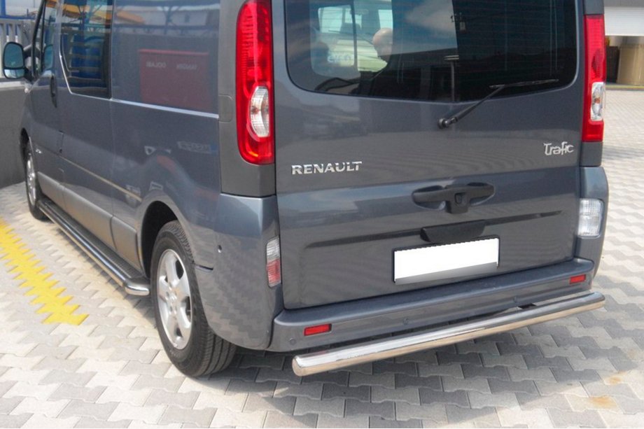 Renault Trafic 2001–2015 Zadnji zaščitni lok AK002 (nerjaveče jeklo) Image