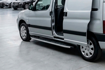Peugeot Partner 1996–2008 Stranske stopnice Fullmond (2 kos, aluminij) fotografija 1