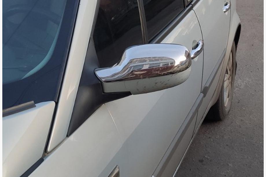 Renault Megane II 2004–2009 Kromirani pokrovi vzvratnih ogledal (2 kosa, nerjaveče jeklo) Image