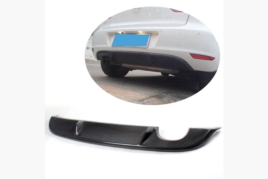 Volkswagen Golf 6 2008–2014 Difuzor zadnjega odbijača V1 (za Base HB 2010-2013, karbon) Image