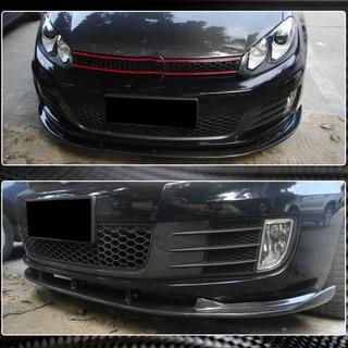Sprednji lip odbijača Lip V2 (za GTI HB 2010-2013, karbon) fotografija 4