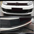 Volkswagen Golf 6 2008–2014 Sprednji lip Lip V4 (za GTI HB 2010-2013, karbon) fotografija 4