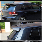 Volkswagen Golf 6 2008–2014 Spojler V3 (za GTI/R HB 2010-2013, karbon) fotografija 5