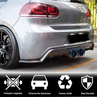 Difuzor zadnjega odbijača V1 (za R/R20 HB 2010-2013, karbon) Volkswagen Golf 6 2008–2014 fotografija 2