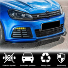 Volkswagen Golf 6 2008–2014 Lip za sprednji odbijač Lip V1 (za R HB 2010-2013, karbon) fotografija 2