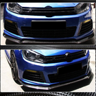Volkswagen Golf 6 2008–2014 Lip za sprednji odbijač Lip V1 (za R HB 2010-2013, karbon) fotografija 3
