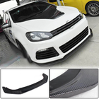 Volkswagen Golf 6 2008–2014 Sprednja odbijačna lipa Lip V2 (za R HB 2010-2013, karbon) fotografija 1