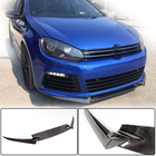 Volkswagen Golf 6 2008–2014 Lip dodatek za sprednji odbijač Lip V3 (za R HB 2010-2013, karbon) fotografija 1