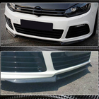 Volkswagen Golf 6 2008–2014 Lip dodatek za sprednji odbijač Lip V3 (za R HB 2010-2013, karbon) fotografija 3