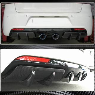 Difuzor zadnjega odbijača V2 (za R/R20 HB 2010-2013, karbon) Volkswagen Golf 6 2008–2014 fotografija 3