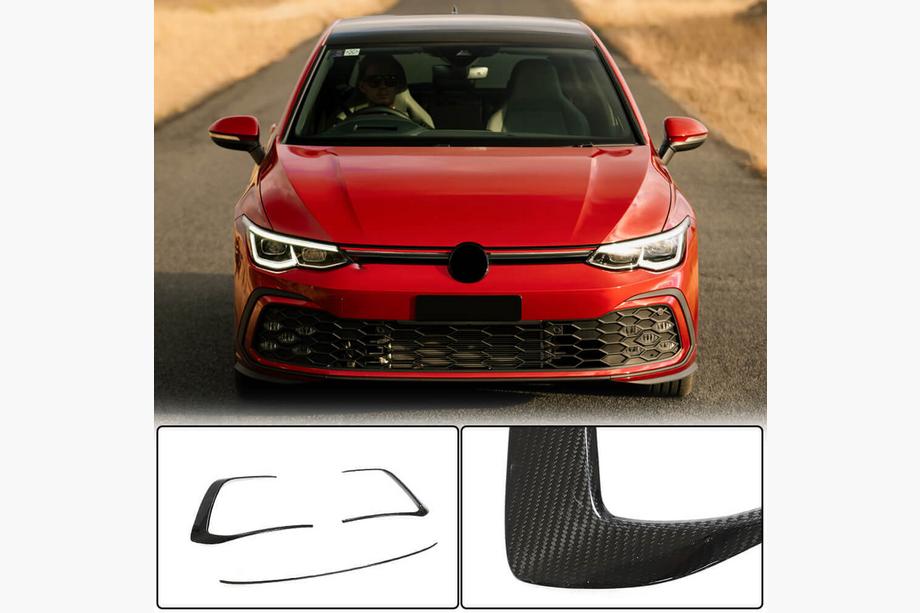 Volkswagen Golf 8 2019– Dodatki za sprednji odbijač (za GTI HB, dry carbon) Image