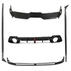 Volkswagen Golf 8 2019– Komplet body kit Carbon FullSet (za GTI & R EU HB 2019-2024), karbon fotografija 1