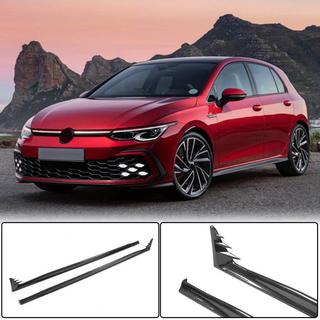 Stranski pragovi (za GTI / R-Line HB, karbon) fotografija 1