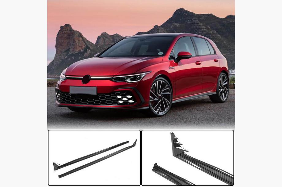 Volkswagen Golf 8 2019– Stranski pragovi (za GTI / R-Line HB, karbon) Image