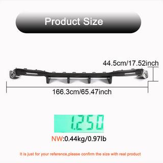 Difuzor zadnjega odbijača (za R HB, karbon) fotografija 3