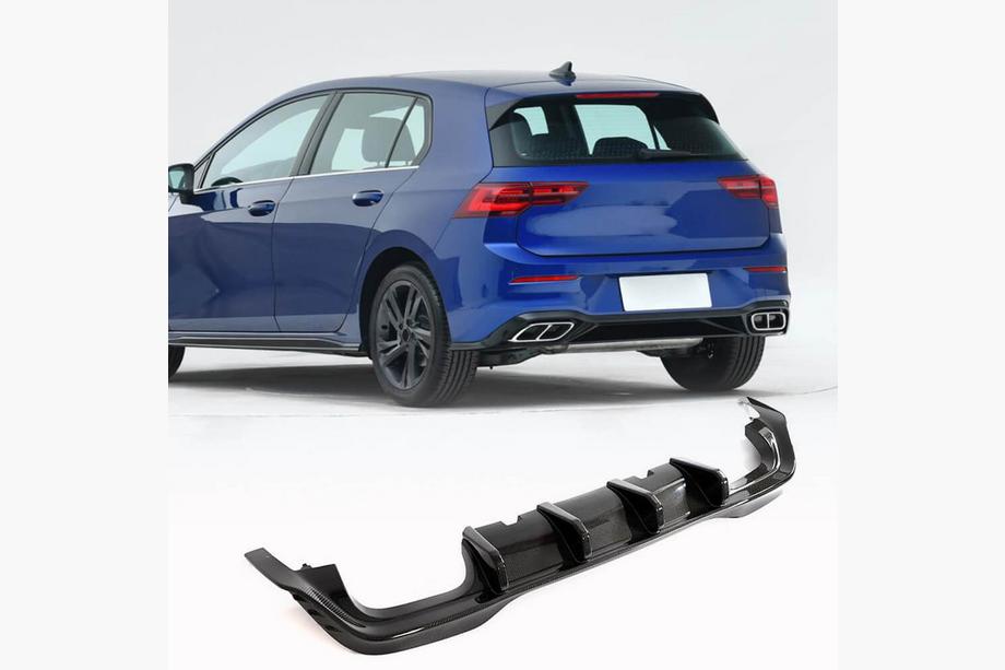 Volkswagen Golf 8 2019– Difuzor zadnjega odbijača (za R HB, karbon) Image