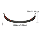 Lexus GS 2011–2020 Karbon dodatek Lip za sprednji odbijač (za GS F 2015-2020) fotografija 6