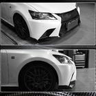 Lexus GS 2011–2020 Nastavki za sprednji odbijač (za F-Sport 2011-2015, karbon) fotografija 4