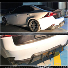 Lexus IS 2013– Difuzor zadnjega odbijača V1 (za Base/F-Sport 2013-2016, karbon) fotografija 4