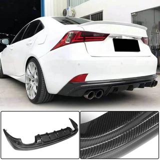 Difuzor zadnjega odbijača V2 (za Base/F-Sport 2013-2016, karbon) Lexus IS 2013– fotografija 1
