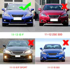 Lexus IS 2005–2013 Karbonski lip za sprednji odbijač (za F 2011-2013) fotografija 6
