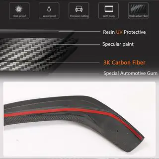 Karbon dodatek Lip za sprednji odbijač (za F-Sport 2013-2016, Carbon) fotografija 4