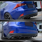 Lexus IS 2013– Difuzor zadnjega odbijača (za Base/F-Sport 2016-2020, karbon) fotografija 1