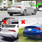 Lexus IS 2013– Difuzor zadnjega odbijača (za Base/F-Sport 2016-2020, karbon) fotografija 9