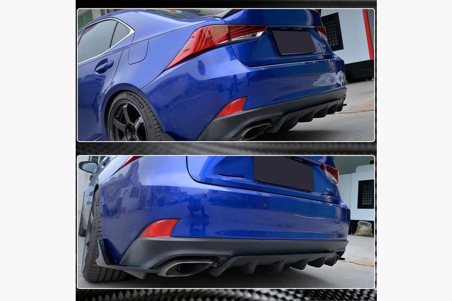 Lexus IS 2013– Difuzor zadnjega odbijača (za Base/F-Sport 2016-2020, karbon) Image