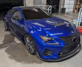 Lexus RC 200t 2014– Stranski pragovi (za RC F 2014-2018, karbon) fotografija 3