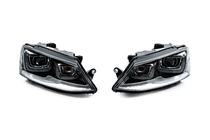 Volkswagen Jetta 2011–2018 Sprednji žarometi U-type (2 kosa) fotografija 1