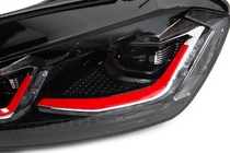 Volkswagen Golf 7/E-Golf 2012–2020 Sprednji žarometi Red (2012-2017, 2 kos) fotografija 5