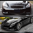 Infiniti G25/G35/37 (V36/CV36) 2006–2015 Sprednji lip za odbijač (za G37 Coupe 2009-2013, karbon) fotografija 3