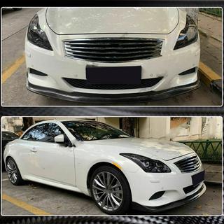Sprednji lip za odbijač (za G37 Coupe 2009-2013, karbon) Infiniti G25/G35/37 (V36/CV36) 2006–2015 fotografija 4