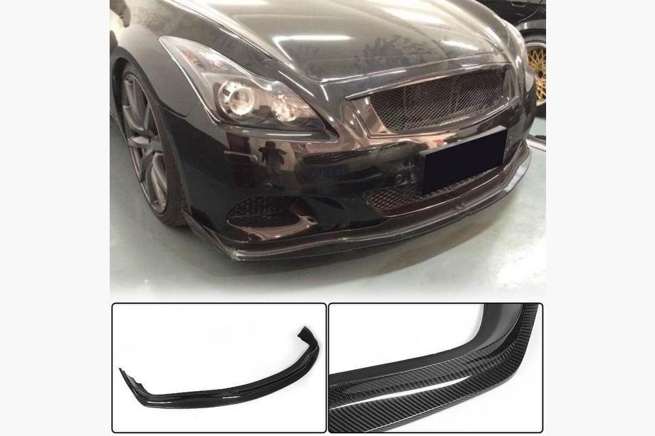 Infiniti G25/G35/37 (V36/CV36) 2006–2015 Sprednji lip za odbijač (za G37 Coupe 2009-2013, karbon) Image