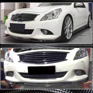 Lip za sprednji odbijač Lip (za G37 SD 2009-2013, karbon) Infiniti G25/G35/37 (V36/CV36) 2006–2015 fotografija 3