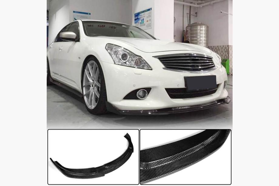 Infiniti G25/G35/37 (V36/CV36) 2006–2015 Lip za sprednji odbijač Lip (za G37 SD 2009-2013, karbon) Image