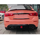 Infiniti Q50/Q60 2013–2024 Difuzor zadnjega odbijača V2 (za Q50 Base/Sport 2014-2017, karbon) fotografija 2