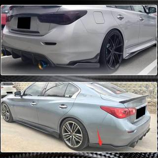 Karbon obloge zadnjega odbijača (za Q50 Base/Sport 2014-2017) Infiniti Q50/Q60 2013–2024 fotografija 4