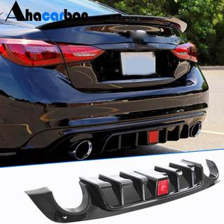 Difuzor zadnjega odbijača V1 (za Q50 Base/Sport 2018-2023) Infiniti Q50/Q60 2013–2024 fotografija 1