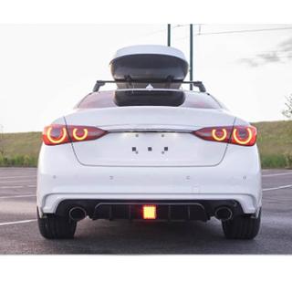 Difuzor zadnjega odbijača V1 (za Q50 Base/Sport 2018-2023) Infiniti Q50/Q60 2013–2024 fotografija 2