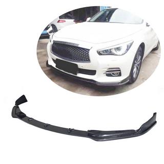Lipa sprednjega odbijača Lip V1 (za Q50 Base 2014-2017, karbon) Infiniti Q50/Q60 2013–2024 fotografija 1