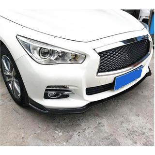 Lipa sprednjega odbijača Lip V1 (za Q50 Base 2014-2017, karbon) Infiniti Q50/Q60 2013–2024 fotografija 3